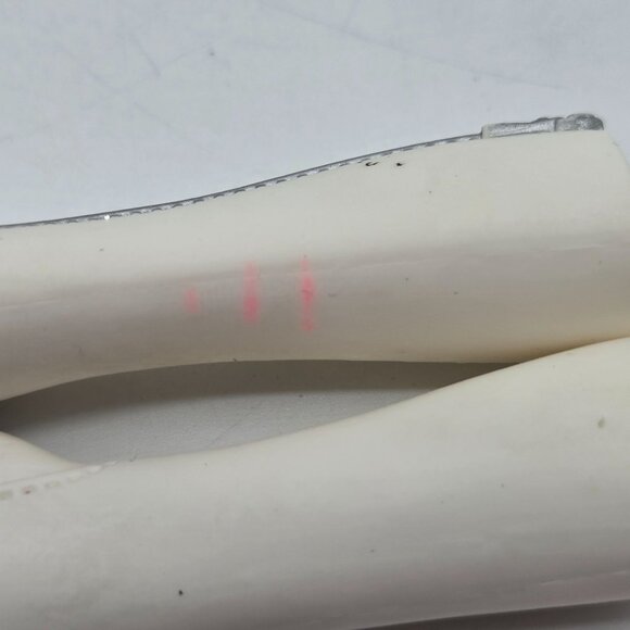 Monster High Scarah Screams I Heart Fashion White & Silver Boots Shoes - Picture 4 of 4